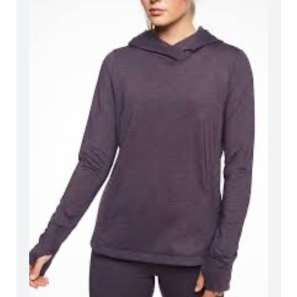 Athleta Tops - Athleta Tops |  Bootcamp Purple Hoodie Pullover Top | Size M